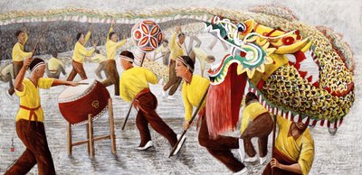 Dragon Festival by Komi Chen